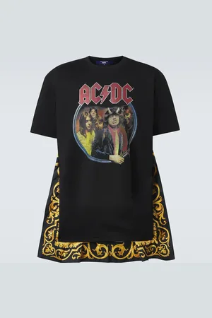 JUNYA WATANABE T-shirt AC/DC imprimé en coton