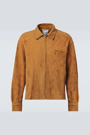 VISVIM Veste Strato Swing en daim