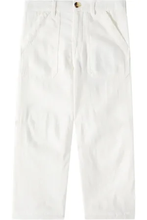 Brunello Cucinelli Pantalon en lin mélangé