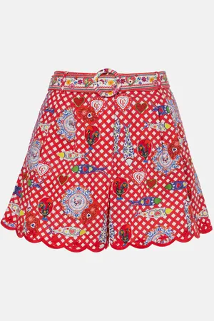 Camilla Short imprimé en coton