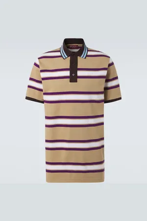 Gucci Polo rayé en coton