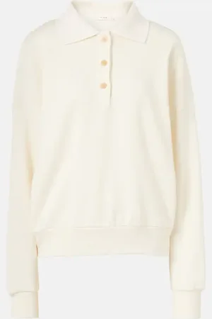 The Row Polo Corzas en coton et cachemire