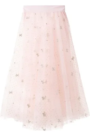 Petite Amalie Jupe en tulle à fleurs