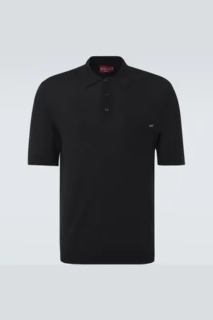 Gucci Polo en laine à logo