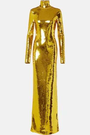 Bottega Veneta Robe longue à sequins