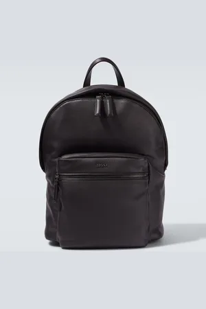 Ermenegildo Zegna Sac à dos Secondskin Hoodie en cuir