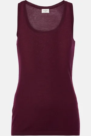 Saint Laurent Top en laine
