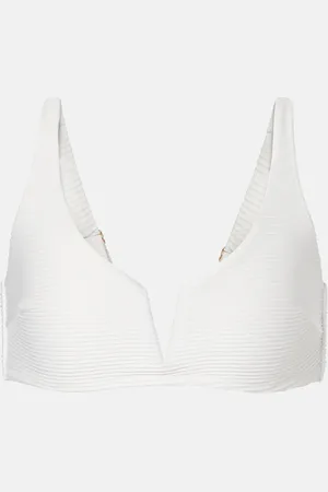 Heidi Klein Haut de bikini en maille côtelée
