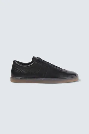 LEMAIRE Baskets Linoleum en cuir