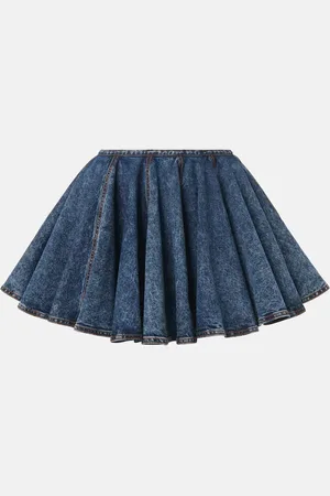 Alaïa Alaïa Mini-jupe en jean
