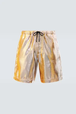 DRIES VAN NOTEN Short métallisé