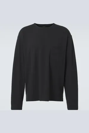 LEMAIRE T-shirt en coton et lin