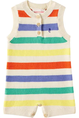 Bobo Choses Bébé – Salopette rayée en coton