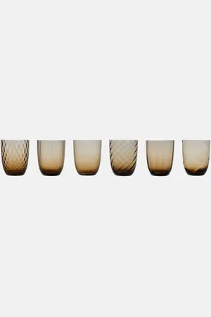 NasonMoretti Set de 6 verres tumbler Idra