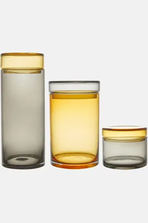 POLSPOTTEN Set de 3 bocaux Caps & Jars