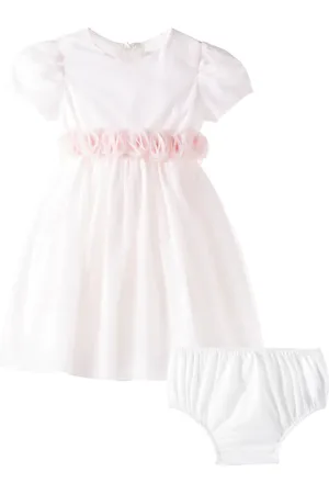 Il gufo Bébé – Robe en tulle à fleurs