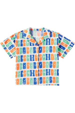 Bobo Choses Chemise imprimée en coton à logo