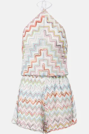 Missoni Combi-short Zigzag en crochet