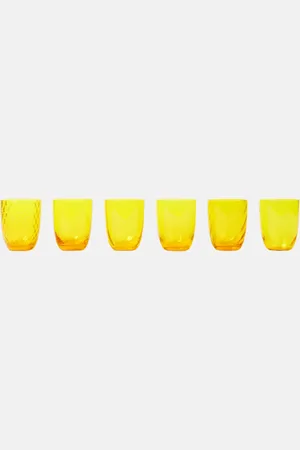 NasonMoretti Set de 6 verres tumbler Idra