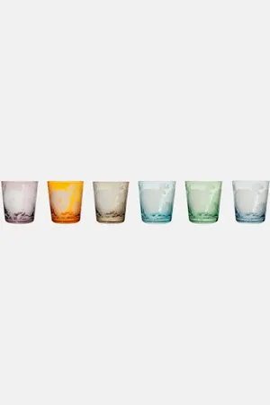 POLSPOTTEN Set de 6 verres tumbler Peony