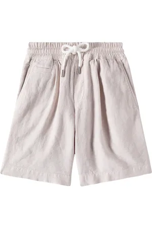 Brunello Cucinelli Bermuda en lin mélangé