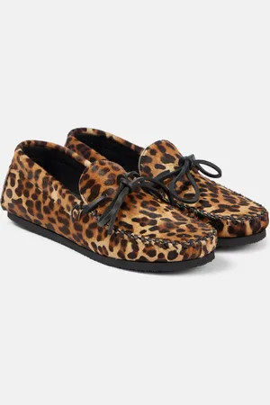 Isabel Marant Mocassins Fitza à motif léopard