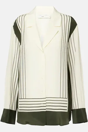 SIR Chemise Leilana rayée en soie