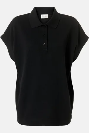 Saint Laurent Polo Cassandre en coton mélangé
