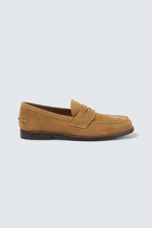 Ralph Lauren Mocassins Alston en daim