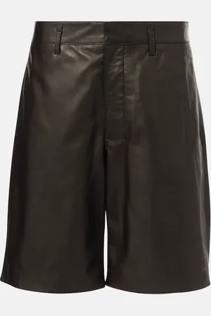 LEMAIRE Short en cuir