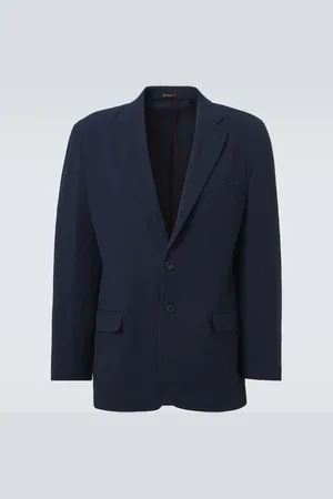 Rubinacci Veste en laine rayée