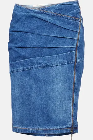 Nensi Dojaka Jupe midi en jean