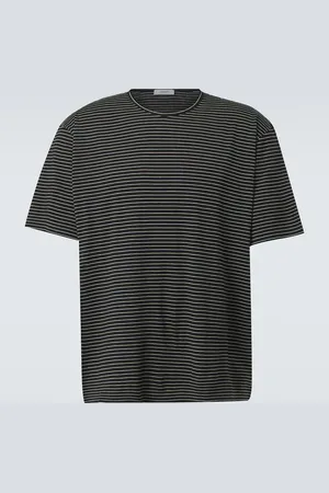 LEMAIRE T-shirt en coton rayé