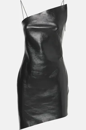 Givenchy Robe asymétrique en cuir