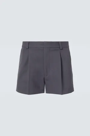 Gucci Short en laine à logo
