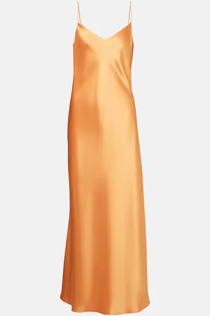 GALVAN Robe Provence en satin