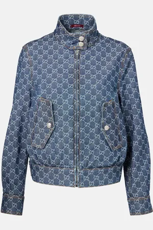 Gucci Veste GG en jacquard de jean