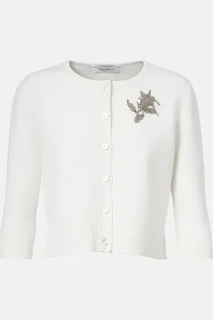 Alexander McQueen Cardigan brodé