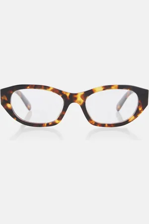 Miu Miu Lunettes ovales à logo