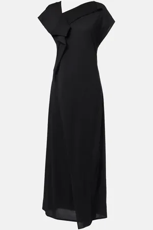 Plan C Robe midi asymétrique