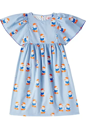 Tiny Cottons Robe Readers imprimée en coton