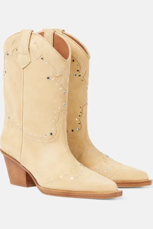 PARIS TEXAS Bottines santiags Janice 60 en daim