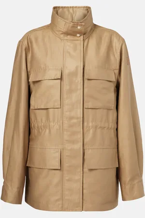 Moncler Veste Agax en lin et coton