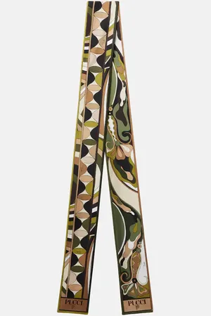 Puccini Foulard imprimé en soie