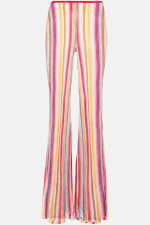Missoni Pantalon évasé à taille basse