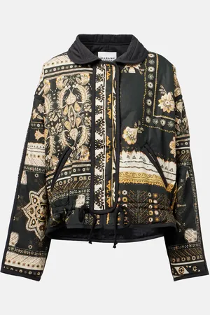 Marant Etoile Veste bomber Granger imprimée en coton