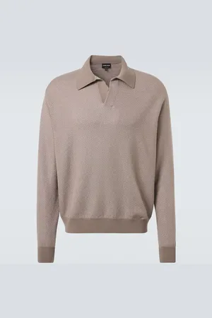 Giorgio Armani Polo en laine mélangée