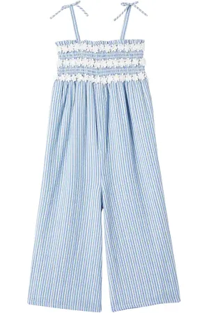 Louise Misha Combi-pantalon Morli rayée en coton