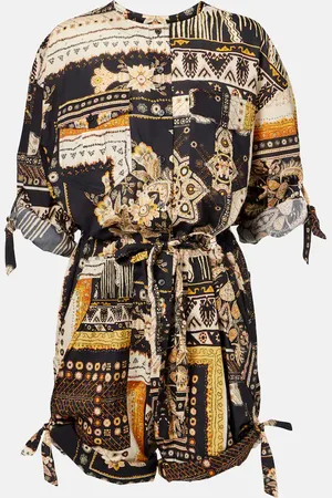 Marant Etoile Combi-short Niely imprimée en coton