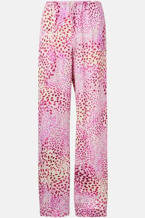 DRIES VAN NOTEN Pantalon ample en jacquard